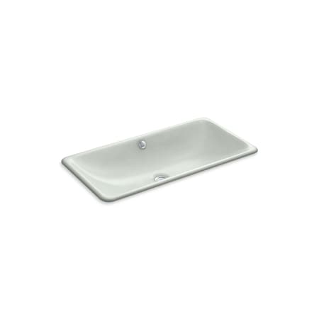 Kohler Iron Plains Trough Rectangle Drop-In/Undermount Bathroom Sink 20212-FF